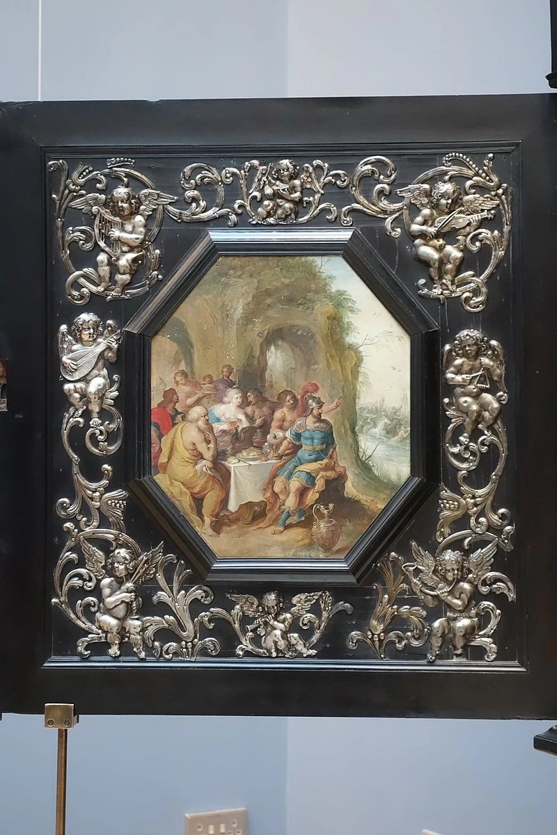 Monetiere - episodi delle Metamorfosi di Ovidio, dettaglio 2, National Gallery Ireland
